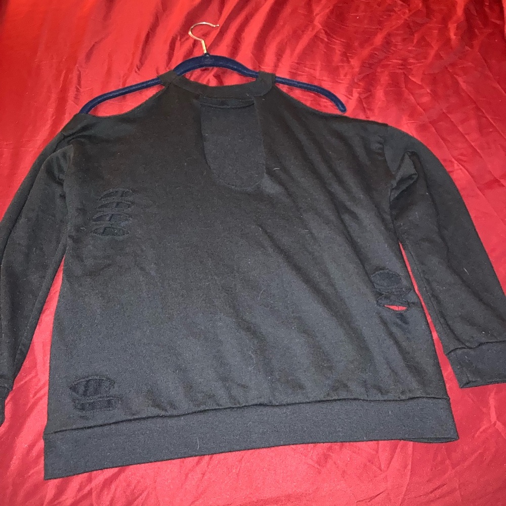 Distressed Sweatshirt - Picture 5 of 7